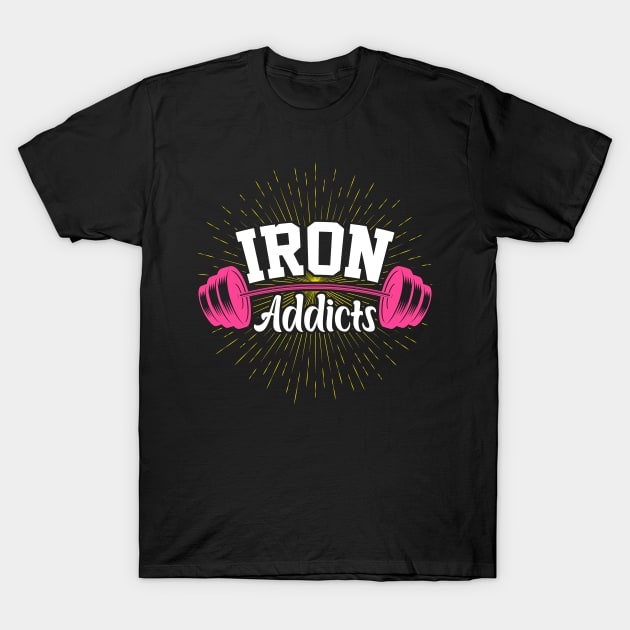 Gym Bodybuilder Biceps Workout Weight Lifting Gift T-Shirt by Tee__Dot